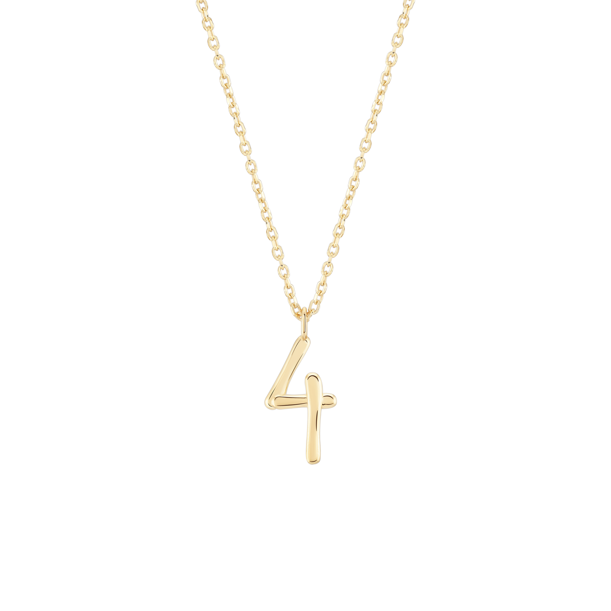 Number 4 Necklace – Wonther