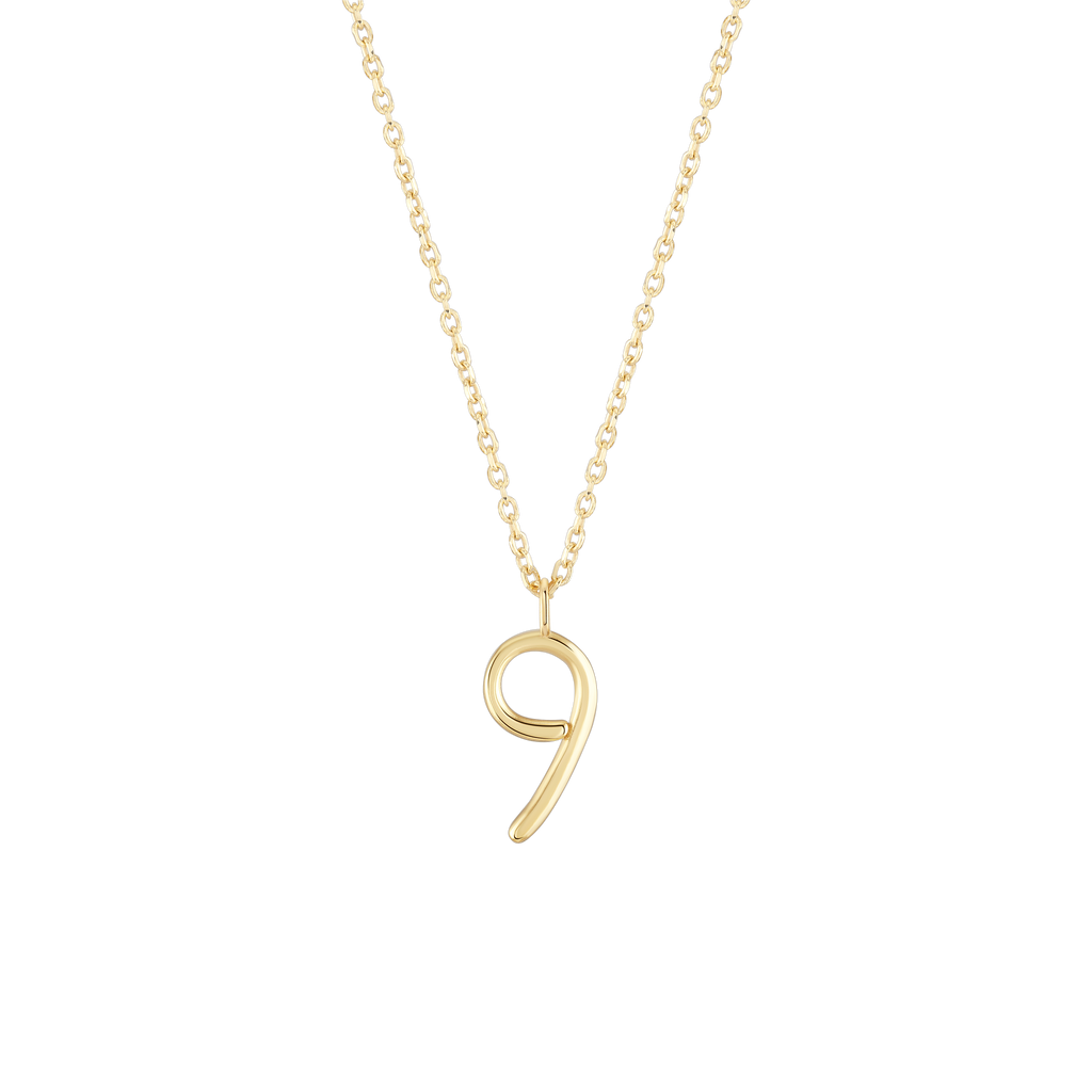 Number 9 Necklace – Wonther
