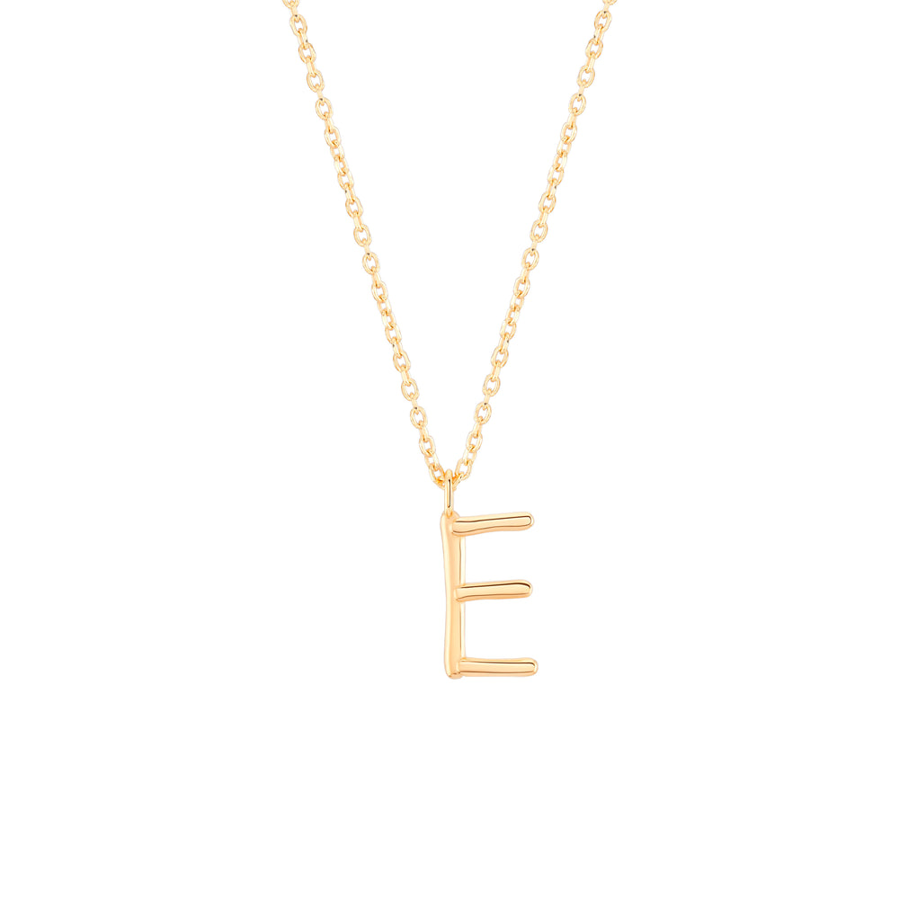 Initial E Necklace - Wonther