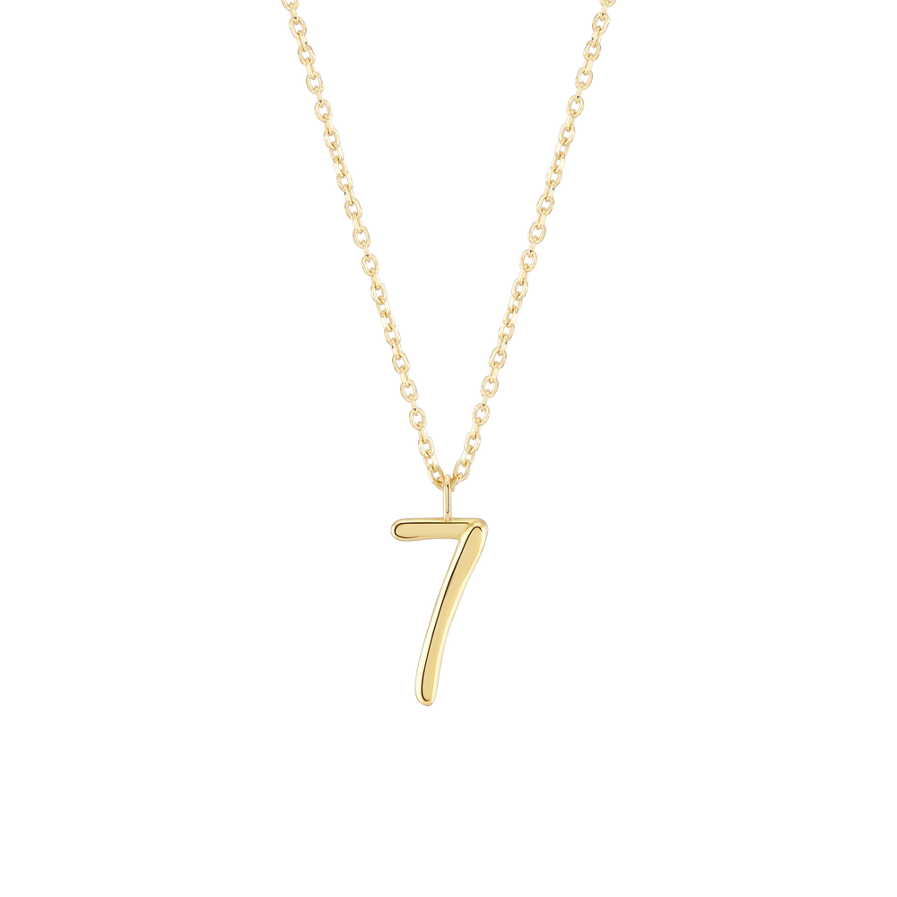 Number 7 Necklace - Wonther