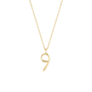 
                  
                    Load image into Gallery viewer, Number 9 Necklace - Wonther
                  
                