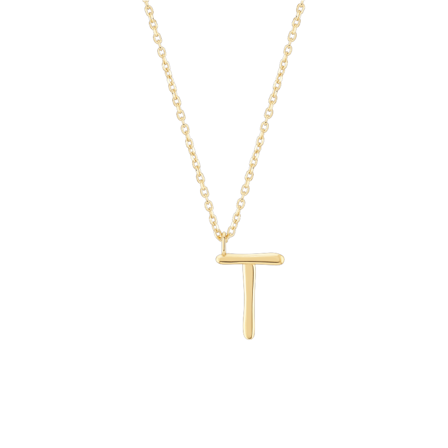 Initial T Necklace - Wonther