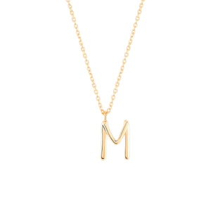 
                  
                    Load image into Gallery viewer, Initial M Necklace - Wonther
                  
                