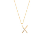 Initial X Necklace - Wonther