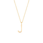 Initial J Necklace - Wonther