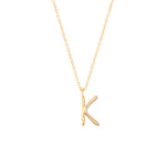 Initial K Necklace - Wonther