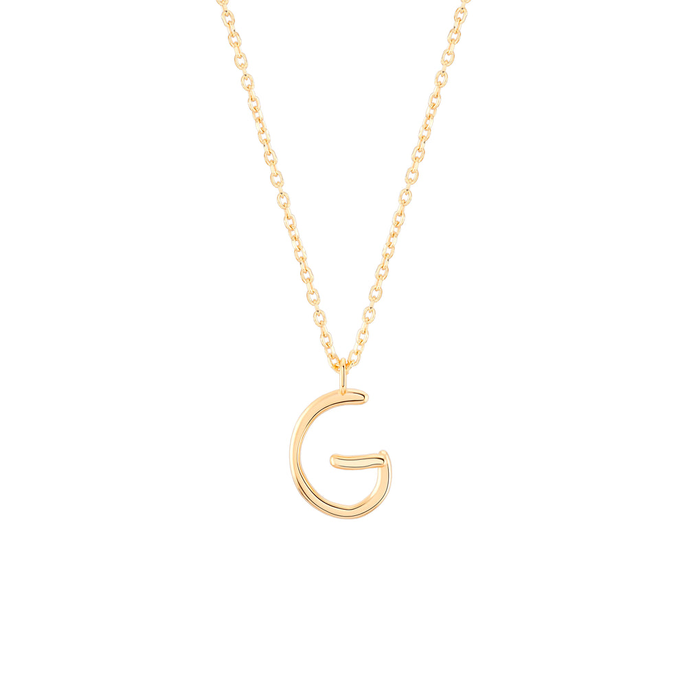 Initial G Necklace - Wonther
