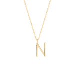 Initial N Necklace - Wonther