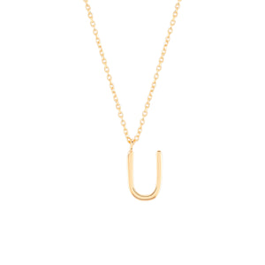 
                  
                    Load image into Gallery viewer, Initial U Necklace - Wonther
                  
                
