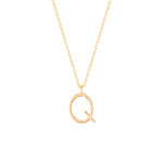 Initial Q Necklace - Wonther