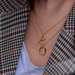 Initial O Necklace - Wonther