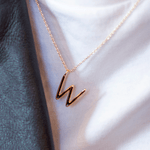 Initial W Necklace - Wonther