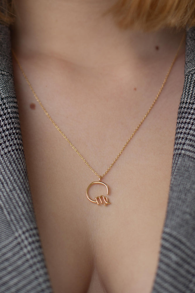 
                  
                    Load image into Gallery viewer, Zodiac Pisces Necklace
                  
                