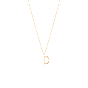 
                  
                    Load image into Gallery viewer, Golden Initial D Necklace
                  
                