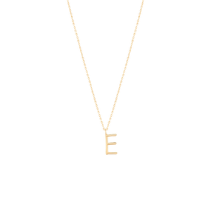 
                  
                    Load image into Gallery viewer, Golden Initial E Necklace
                  
                