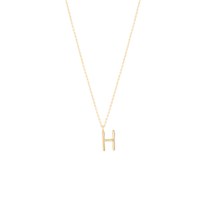 
                  
                    Load image into Gallery viewer, Golden Initial H Necklace
                  
                