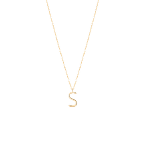 
                  
                    Load image into Gallery viewer, Golden Initial S Necklace
                  
                