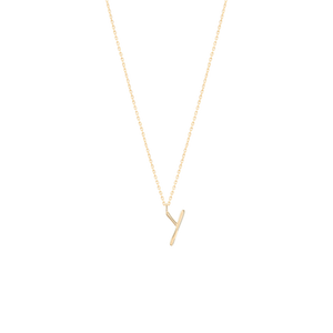 
                  
                    Load image into Gallery viewer, Golden Initial Y Necklace
                  
                