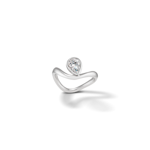 
                  
                    Load image into Gallery viewer, Engagement Ring Love is Love White Solid Gold
                  
                