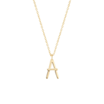 Initial A Necklace - Wonther