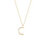 Initial C Necklace - Wonther